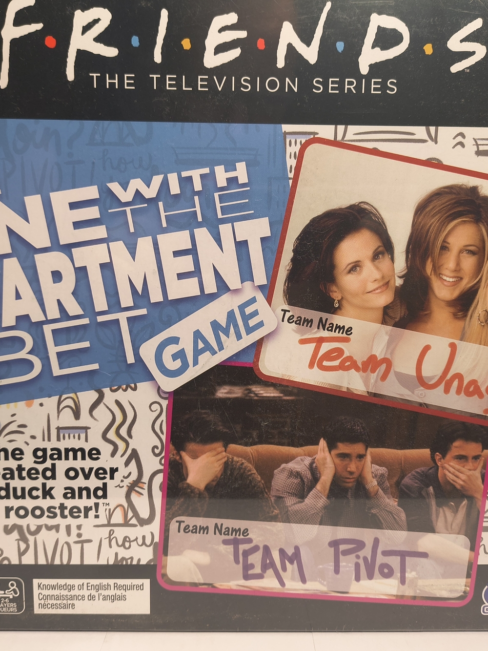 Friends The One With The Apartment Bet Game Spin Master 2020 NEW SEALED